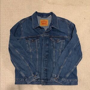Levi's Dark Blue Denim Truckers Jacket
